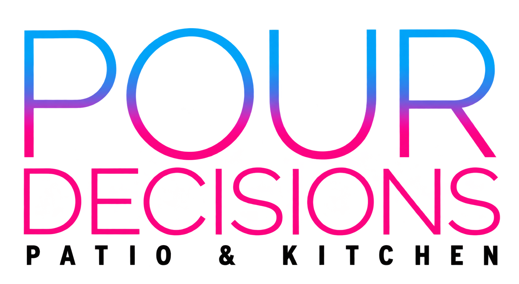Poor Decisions Patio and Kitchen logo