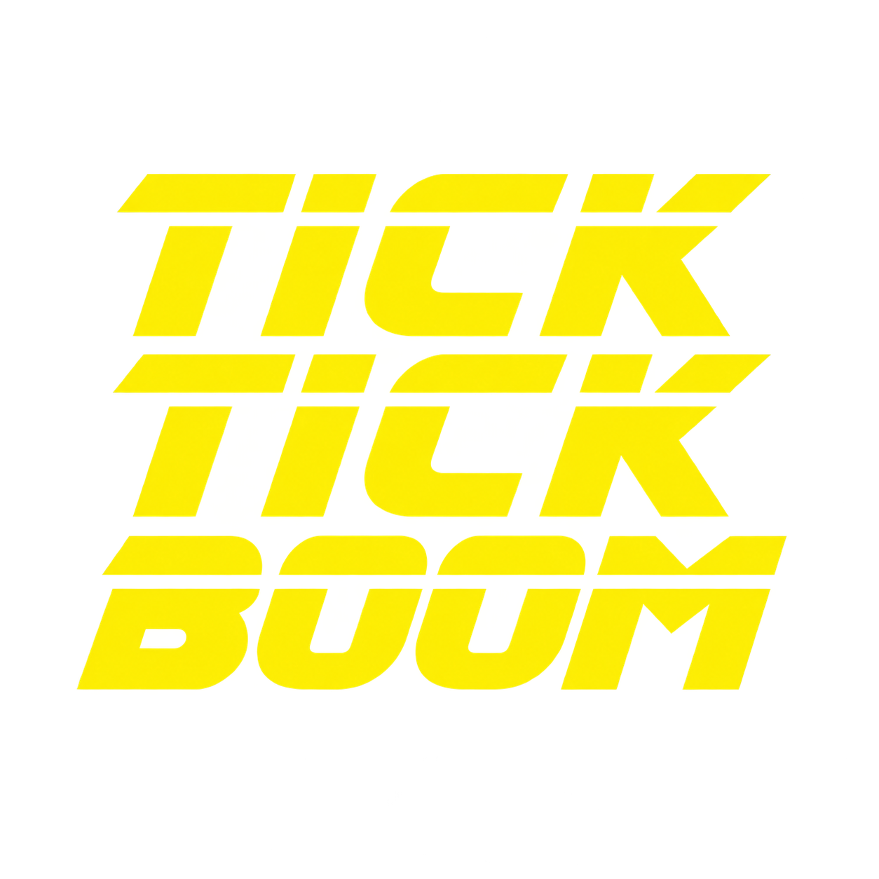 Tick Tick Boom band logo
